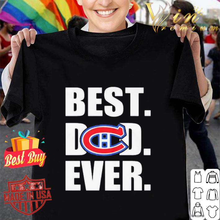 Logo Montreal Canadiens Best Dad Ever Happy Father’s Day shirt