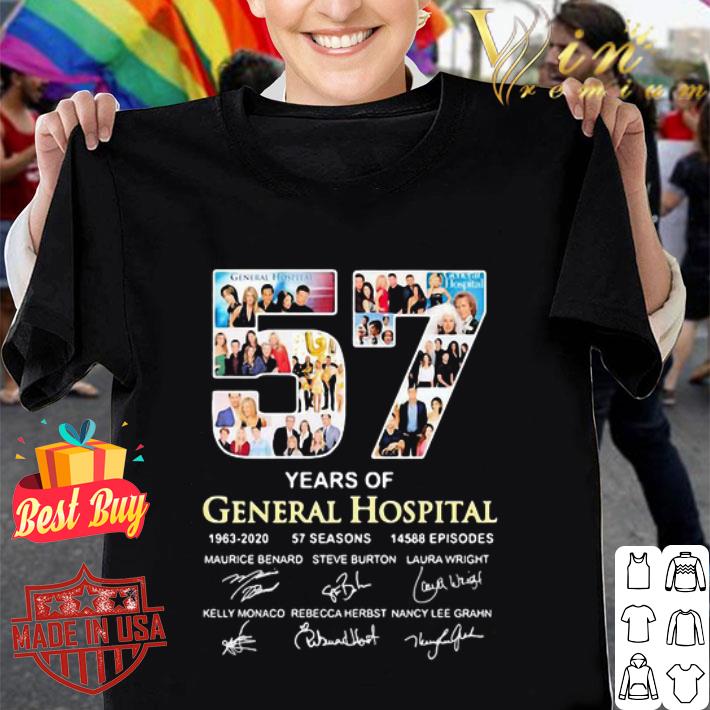 57 Years Of General Hospital 1963 2020 57 Seasons Signatures shirt