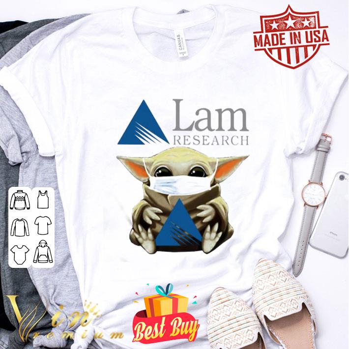 Baby Yoda mask Lam Research Coronavirus shirt