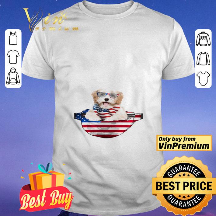 Havanese Waist Pack American Flag 4th Of July shirt