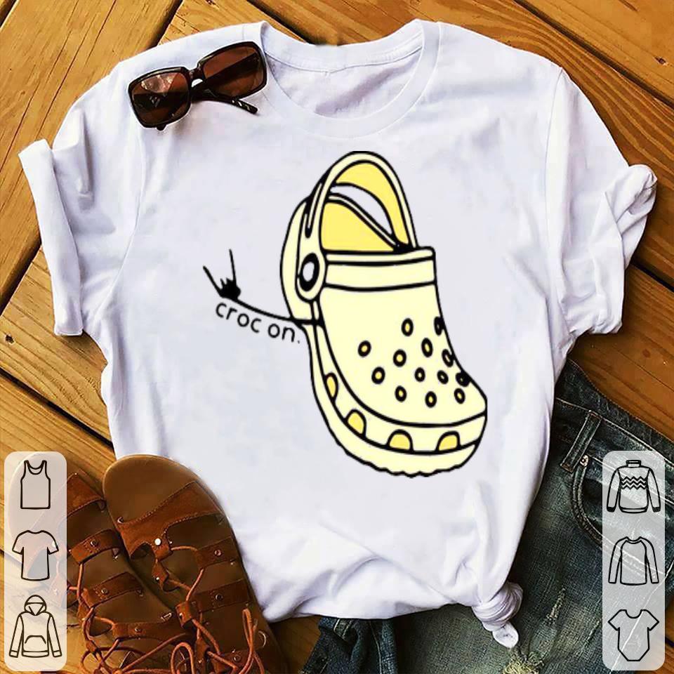 yellow croc shirt