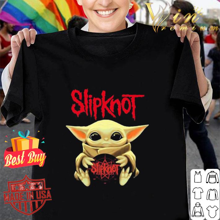 Baby Yoda Hug Slipknot Album Star Wars shirt