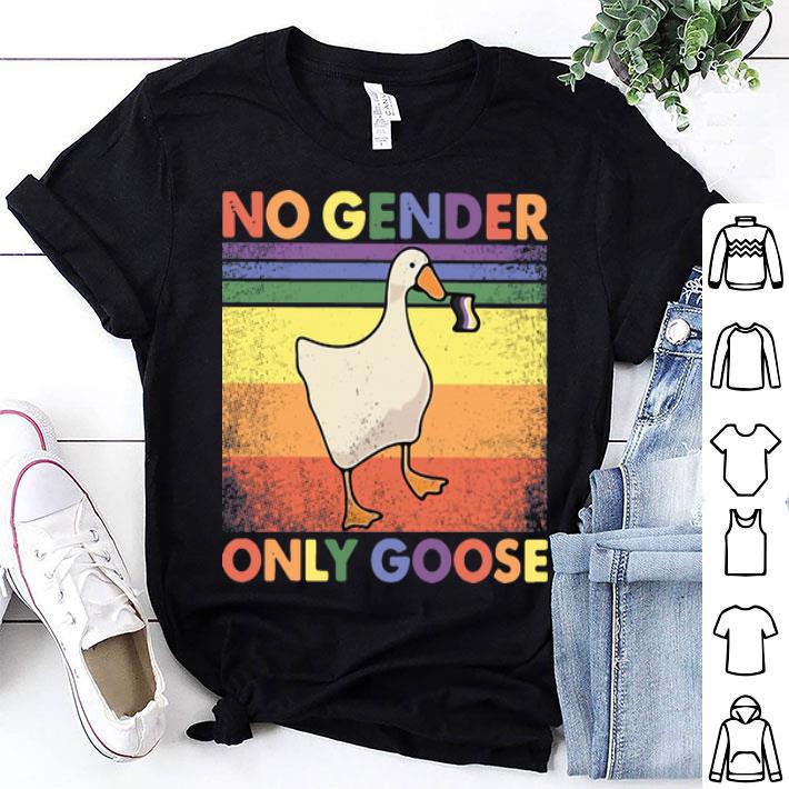 Vintage LGBT Duck No Gender Only Goose shirt