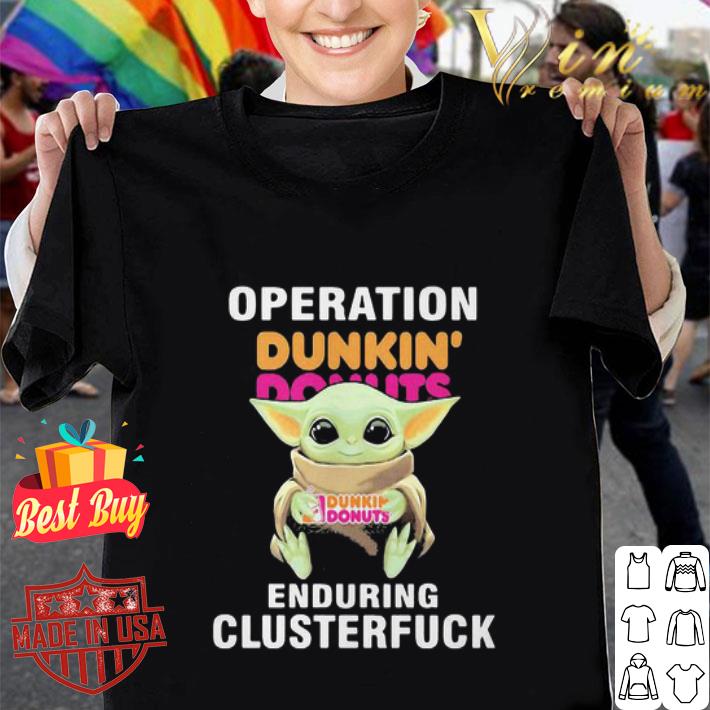dunkin donuts yoda shirt