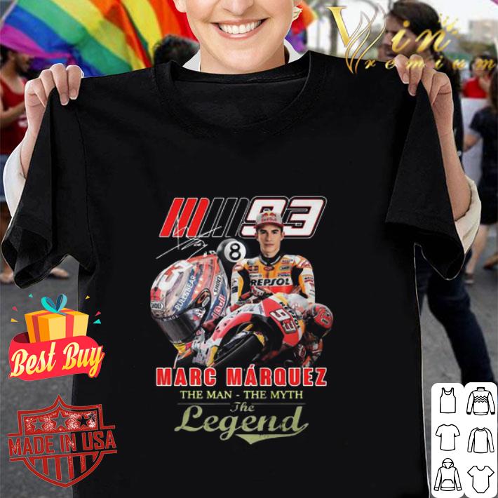 83 Marc Marquez Signature The Man The Myth The Legend shirt