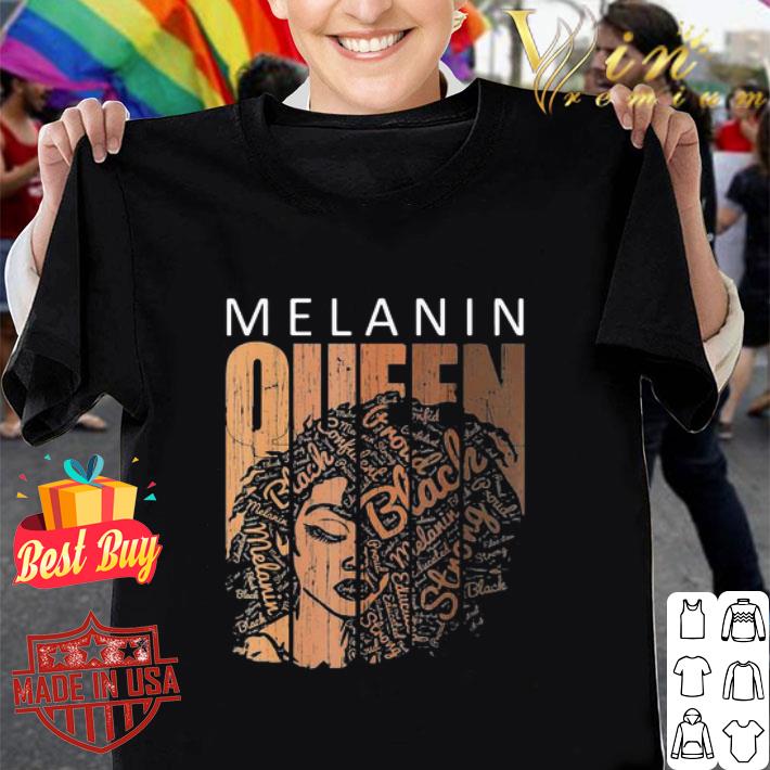 Black Woman Melanin Queen Juneteeth shirt