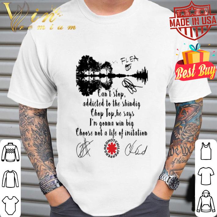 Red Hot Chili Peppers Can T Stop Lyrics Signatures Shirt Hoodie Sweatshirt Longsleeve Tee