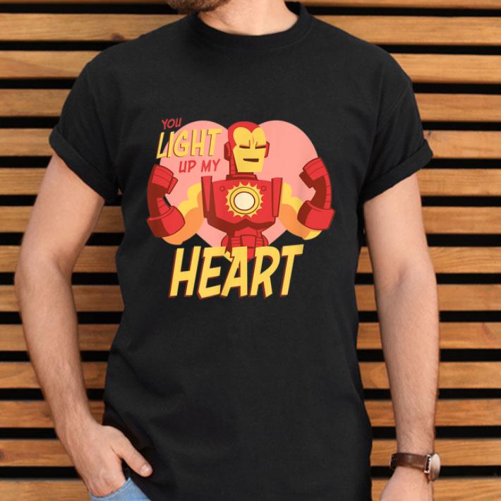 iron man shirt with light