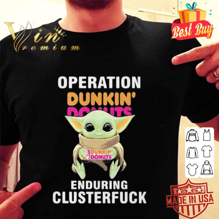 dunkin donuts yoda shirt