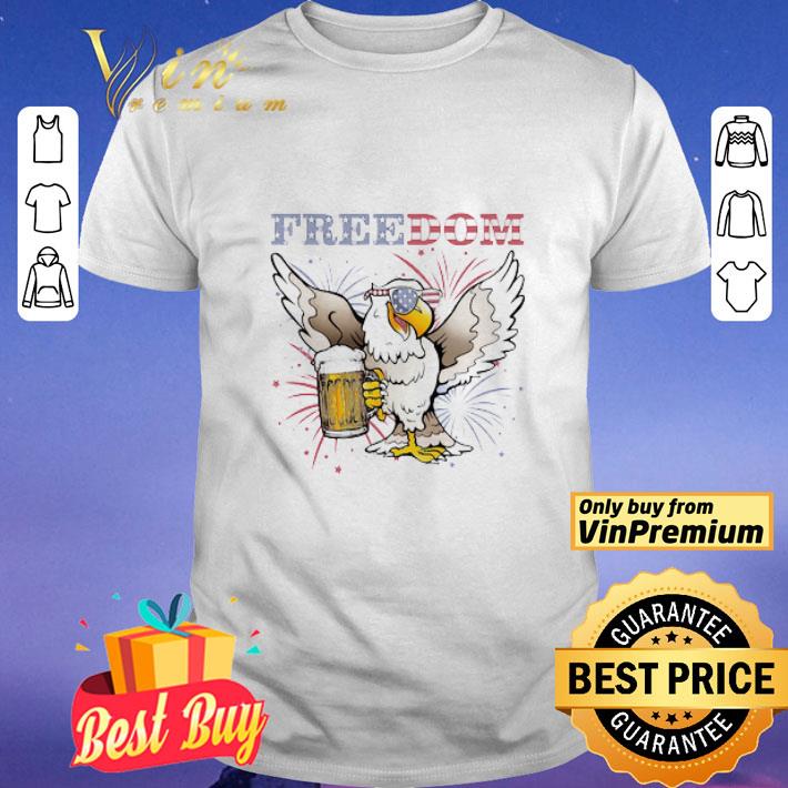 Firework Freedom Eagle American Flag 4th Of July Independence Day shirt