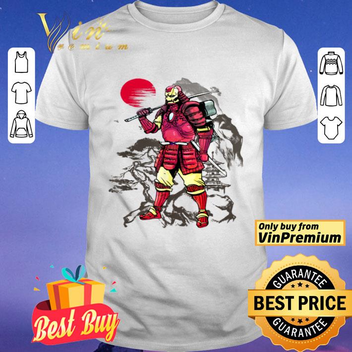 Marvel Iron Man Samurai Mountain Sunset Graphic shirt