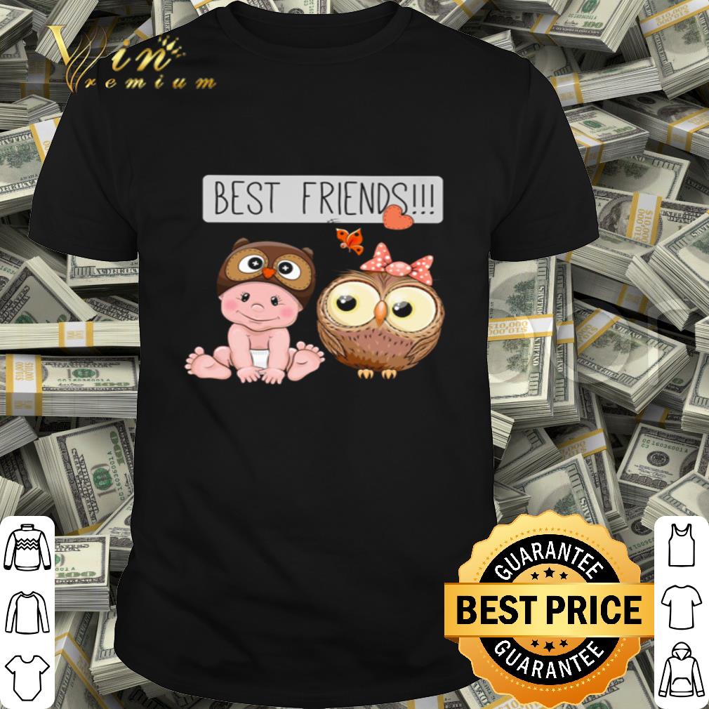 Baby And Owl Best Friends Hello Baby shirt