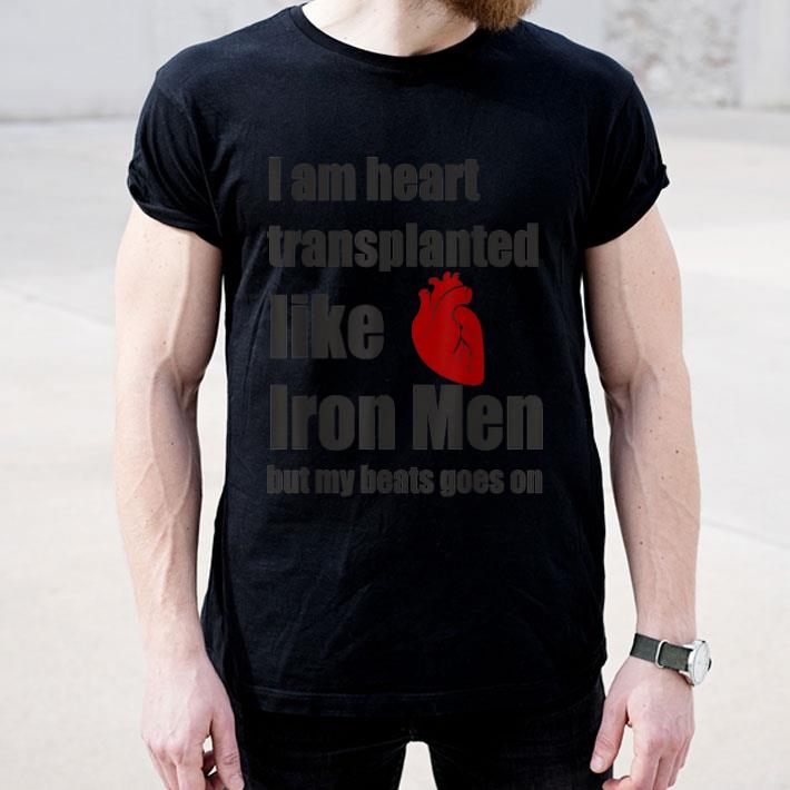 iron man heart t shirt