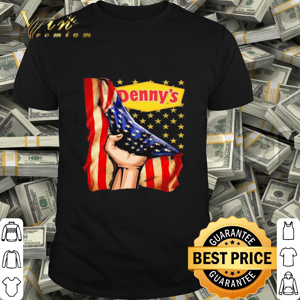 Denny’s American Flag 4th Of July Independence Day shirt