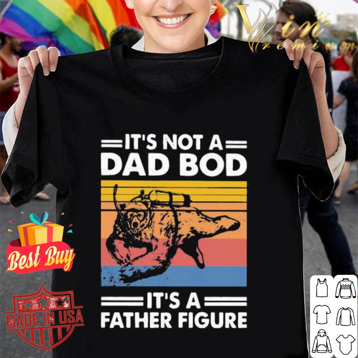 Bear Scuba Diving It’s Not A Dad Bod It’s Father Figure Vintage shirt