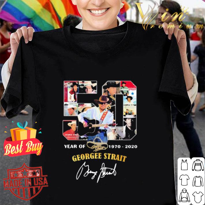 50 Year Of 1970-2020 George Strait Signature shirt