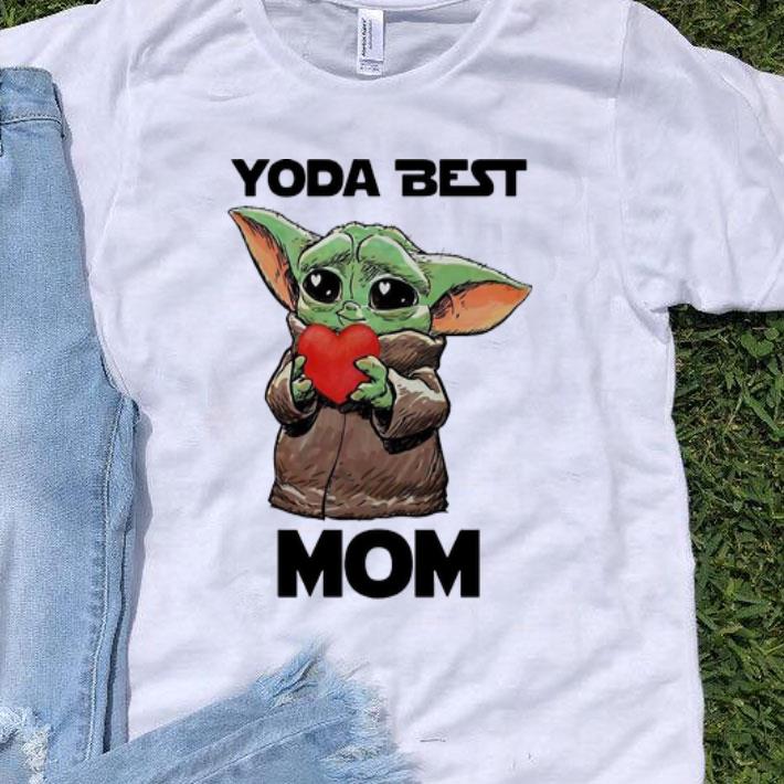 Star Wars Baby Yoda Heart Best Mom shirt Star Wars Baby Yoda Heart Best Mom shirt