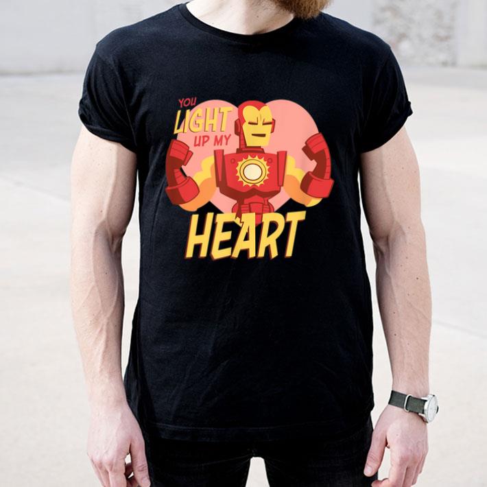 iron man shirt with light