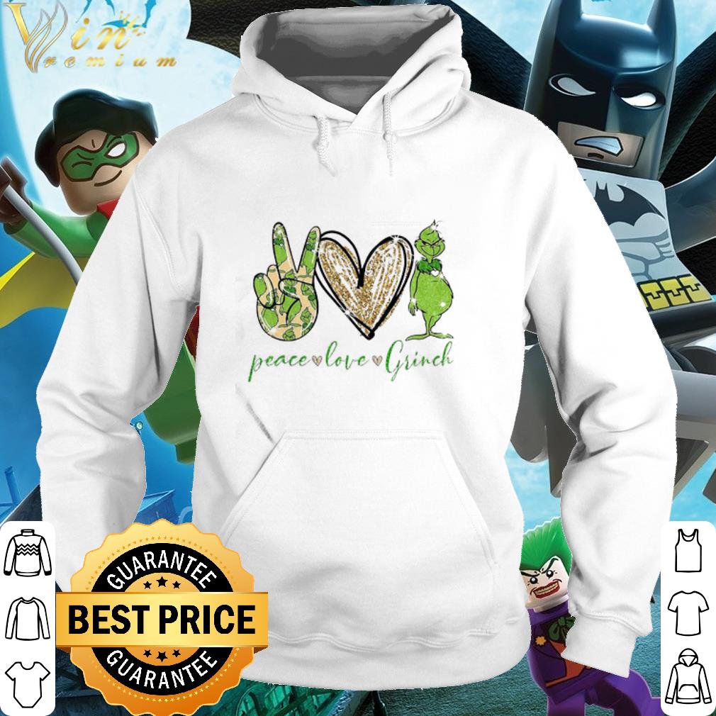 Best Peace Love Grinch Diamond shirt