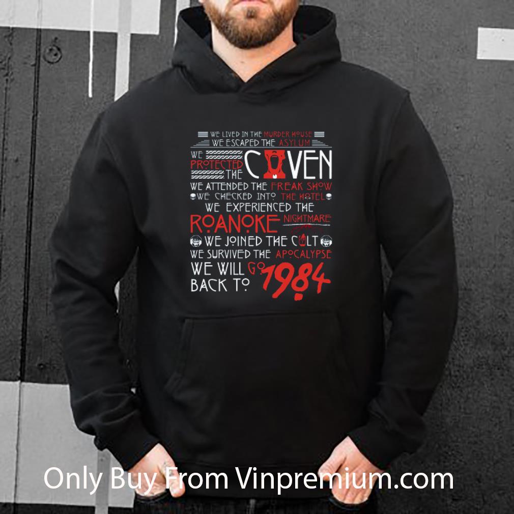 Official We Lived In The Murder House We Escaped The Asylum We Protected Caven shirt