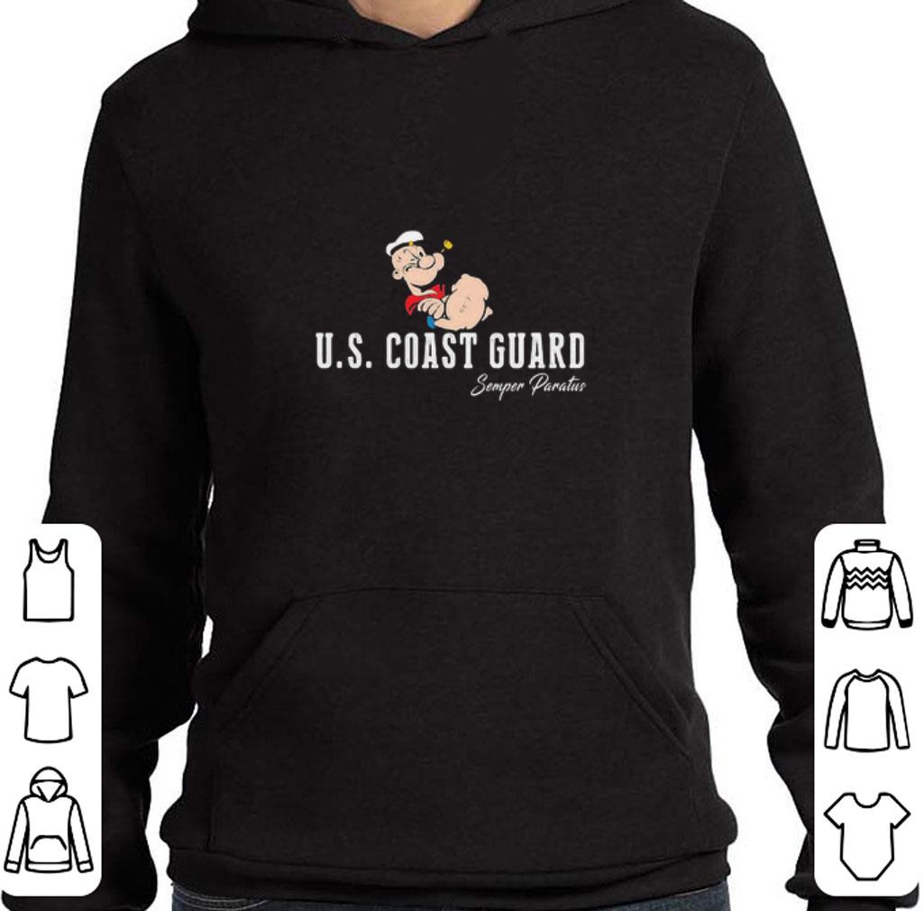 Awesome Popeye U.S. Coast Guard Semper Paratus shirt