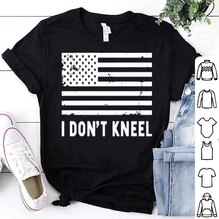 I Don’t Kneel American Flag shirt