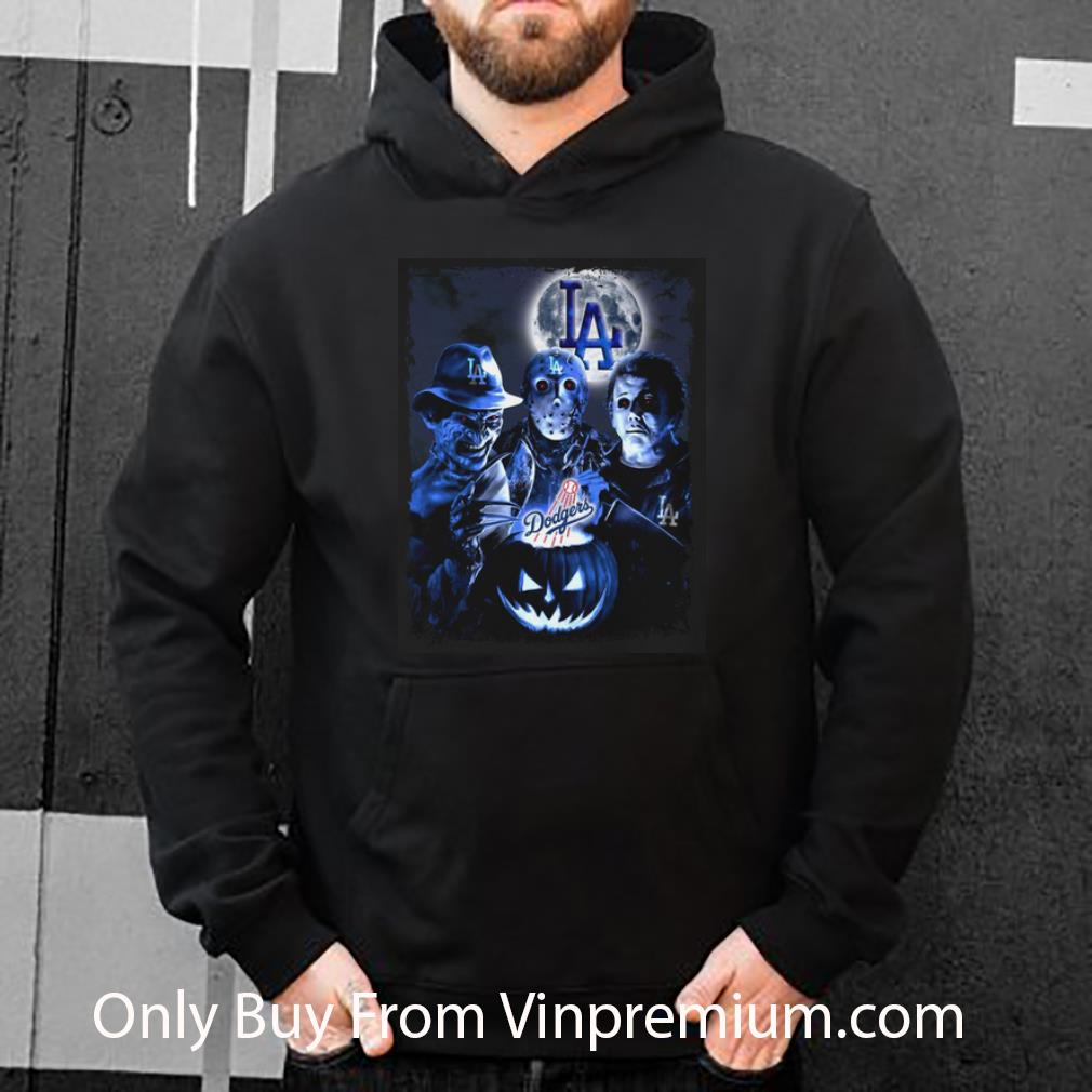Pretty Los Angeles Dodgers Horror Film Characters shirt