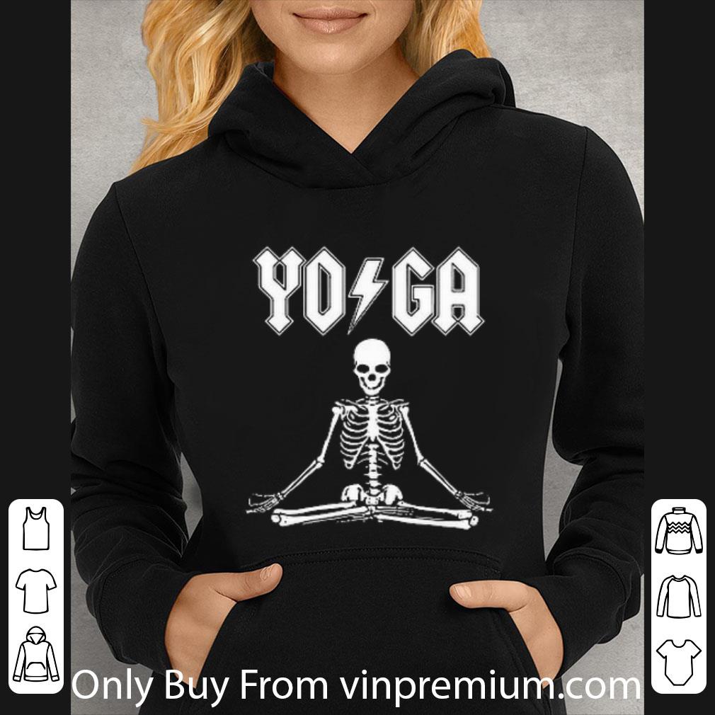 Great Acdc Skeleton Yoga.png shirt