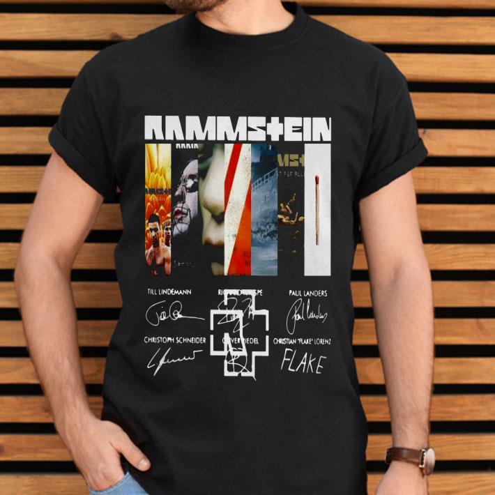 rammstein band shirt