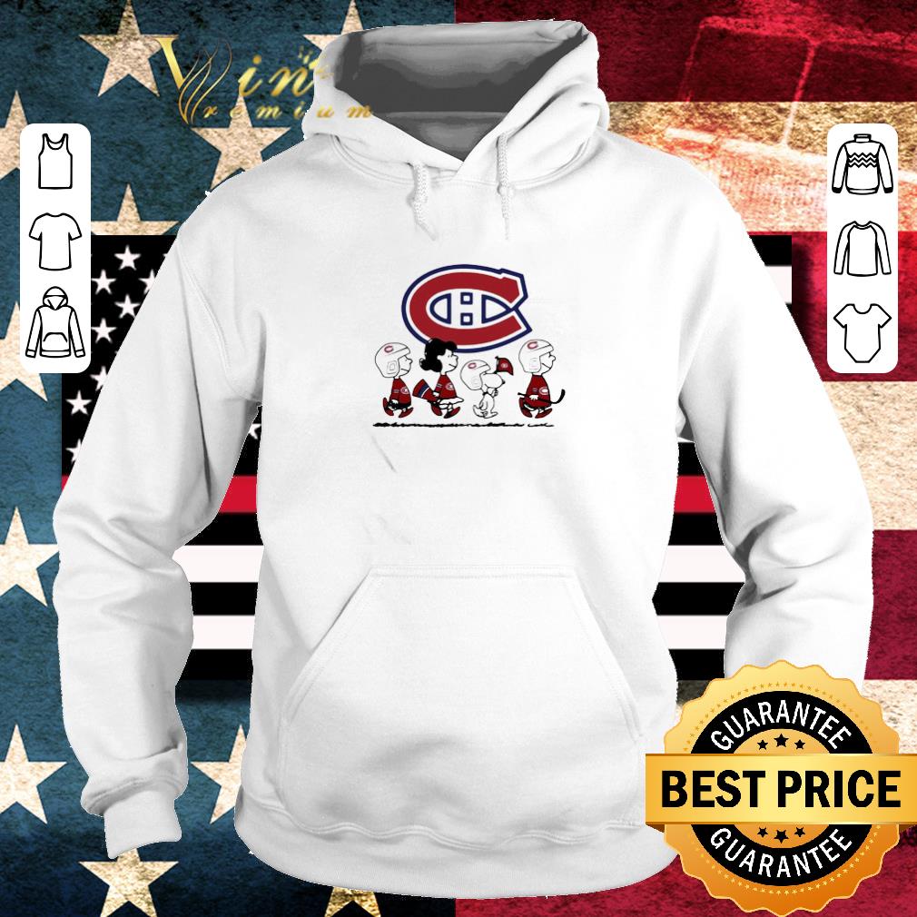 Premium The peanuts montreal canadiens hockey shirt