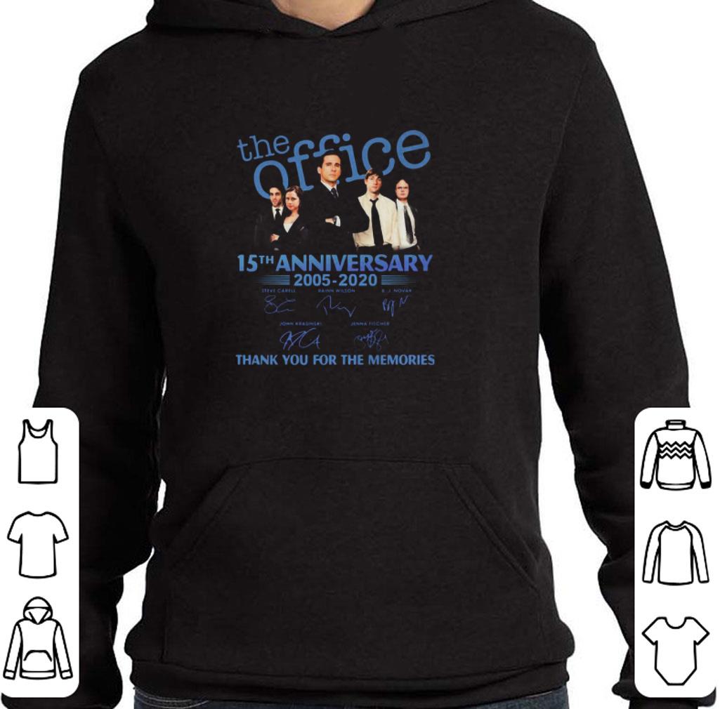 Funny The Office 15th Anniversary 2005 2020 Signatures shirt