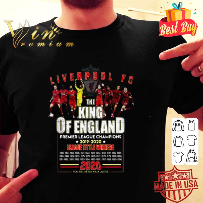 liverpool premier league champions 2020 shirt