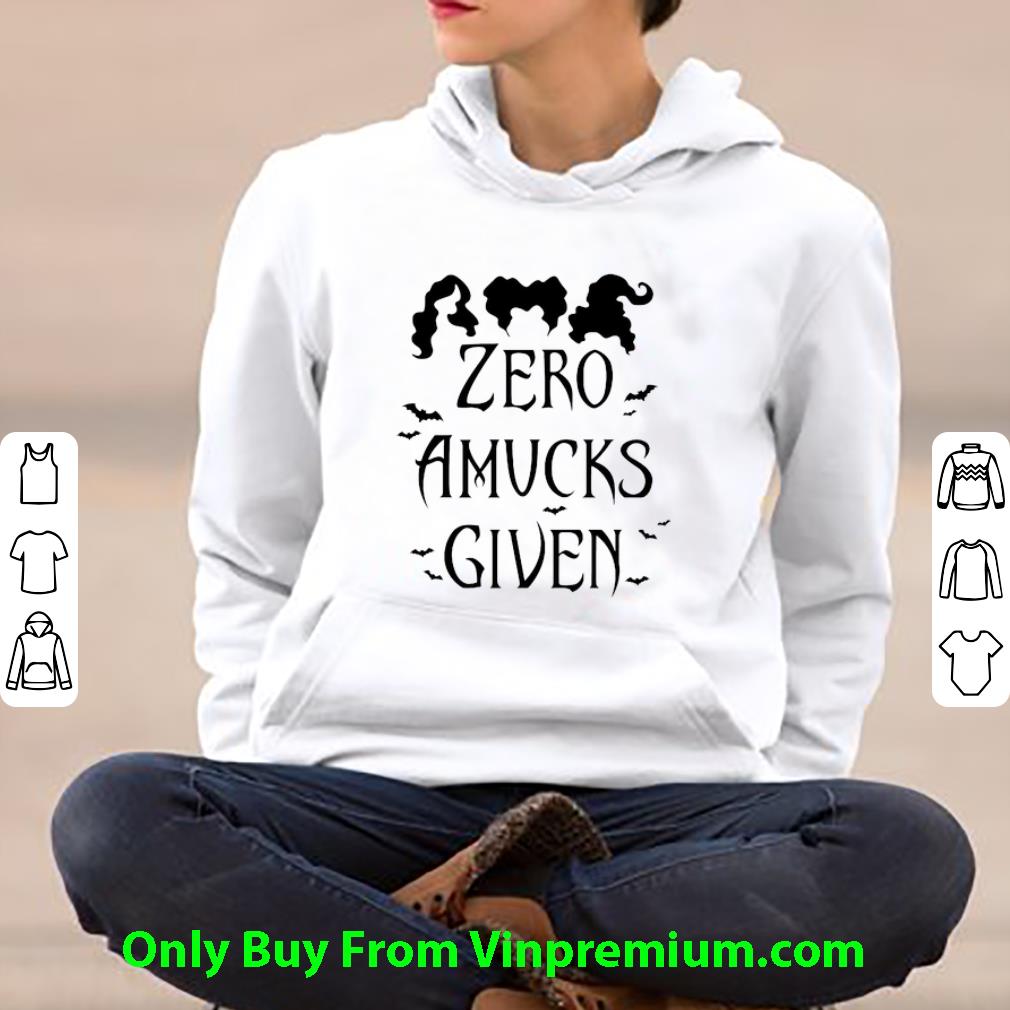 Awesome Hocus Pocus Zero Amucks Given shirt