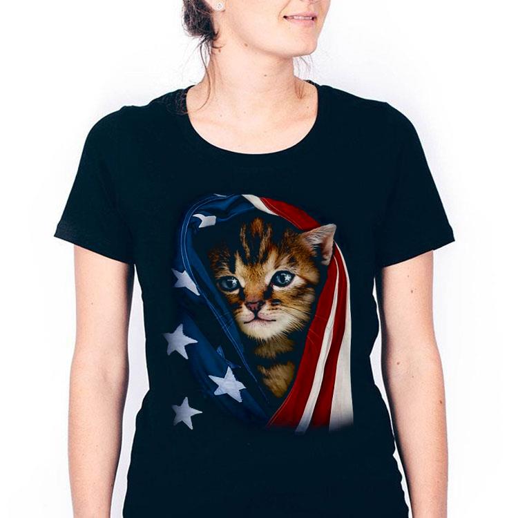 cat flag shirt