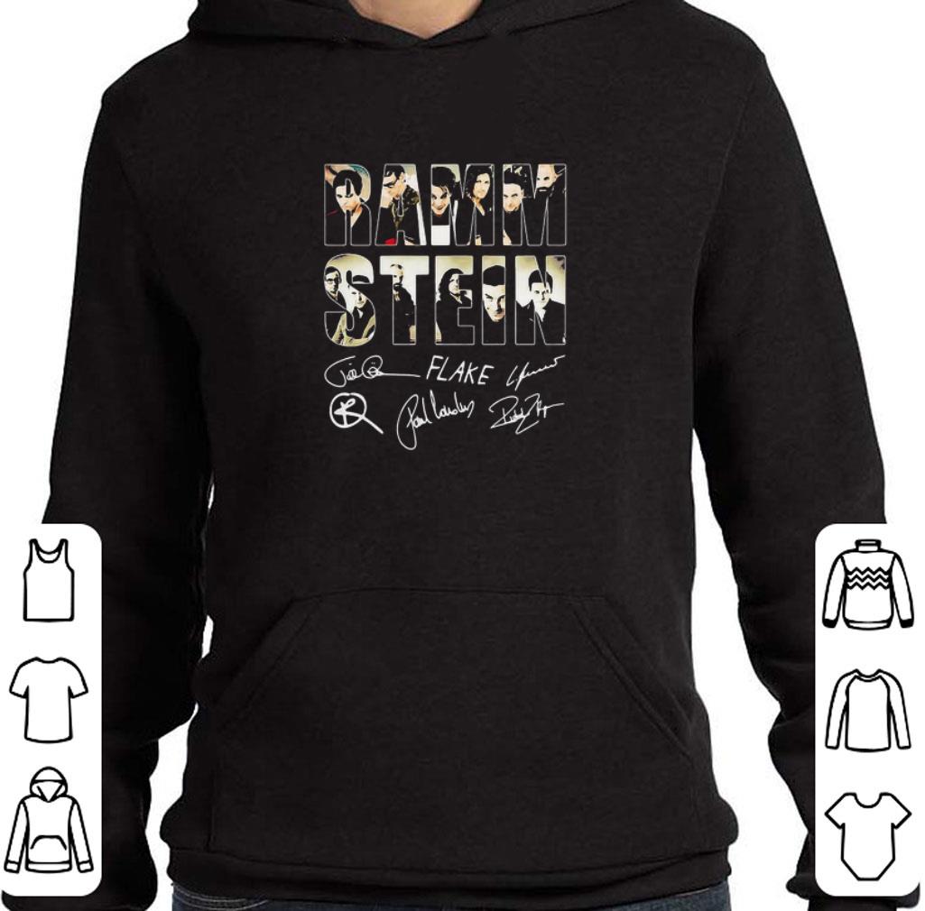 Awesome Rammstein Band Members Signatures shirt