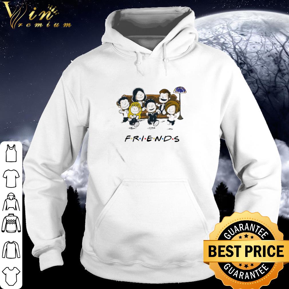 Nice Friends The Peanuts Sitting On Sofa shirt