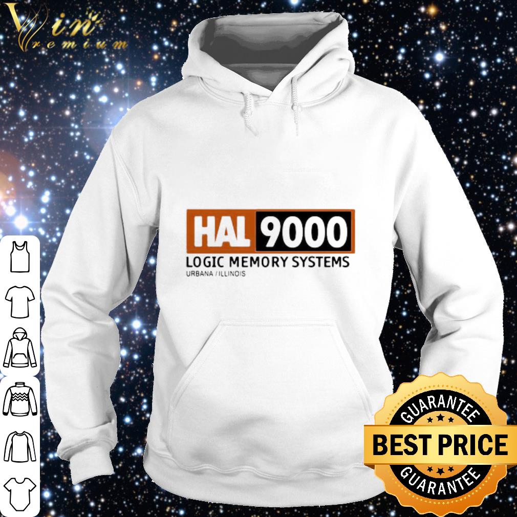 Official Hal 9000 logic memory systems urbana illinois shirt
