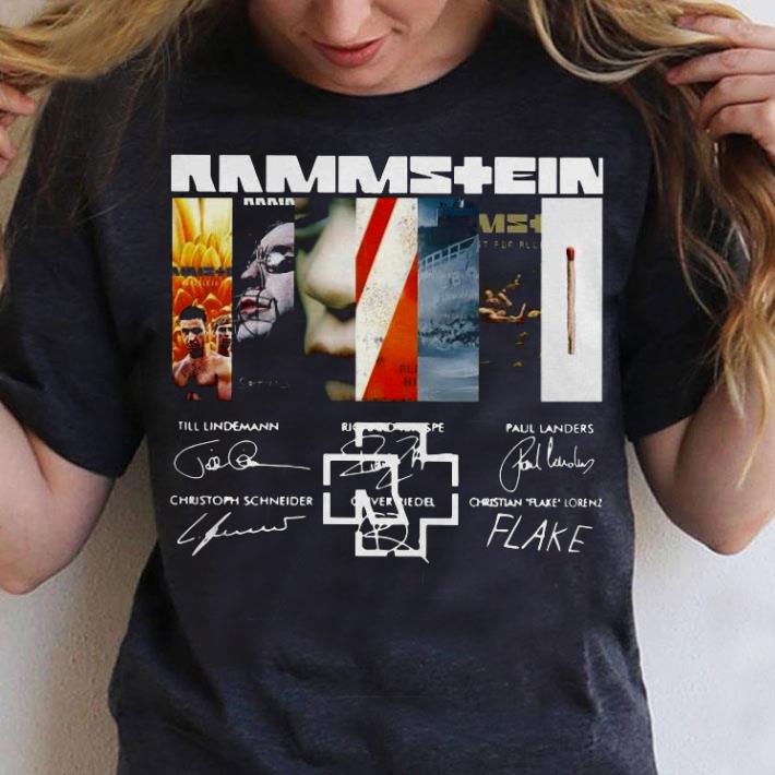 rammstein band shirt