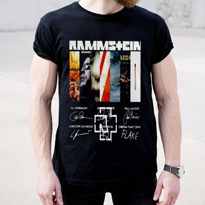 rammstein band shirt