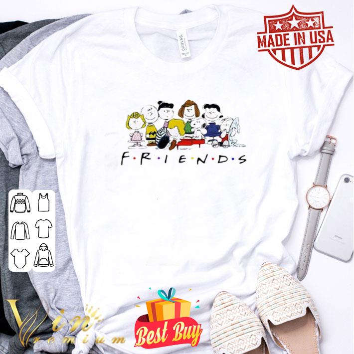 Friends The Peanuts Characters Cartoon shirt