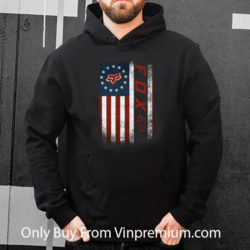 Original Fox Racing Betsy Ross Flag shirt