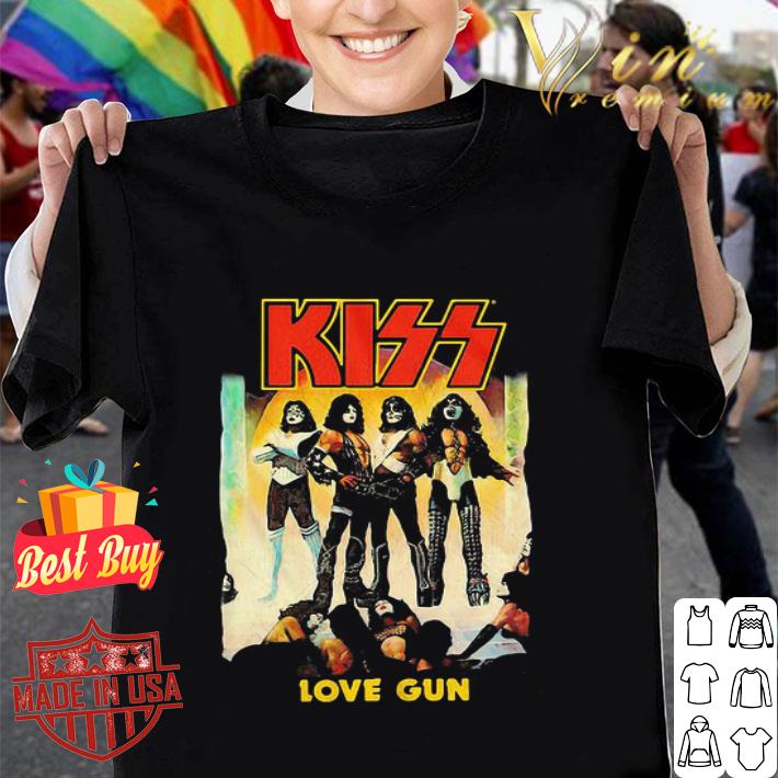 Kiss Band Love Gun Album shirt