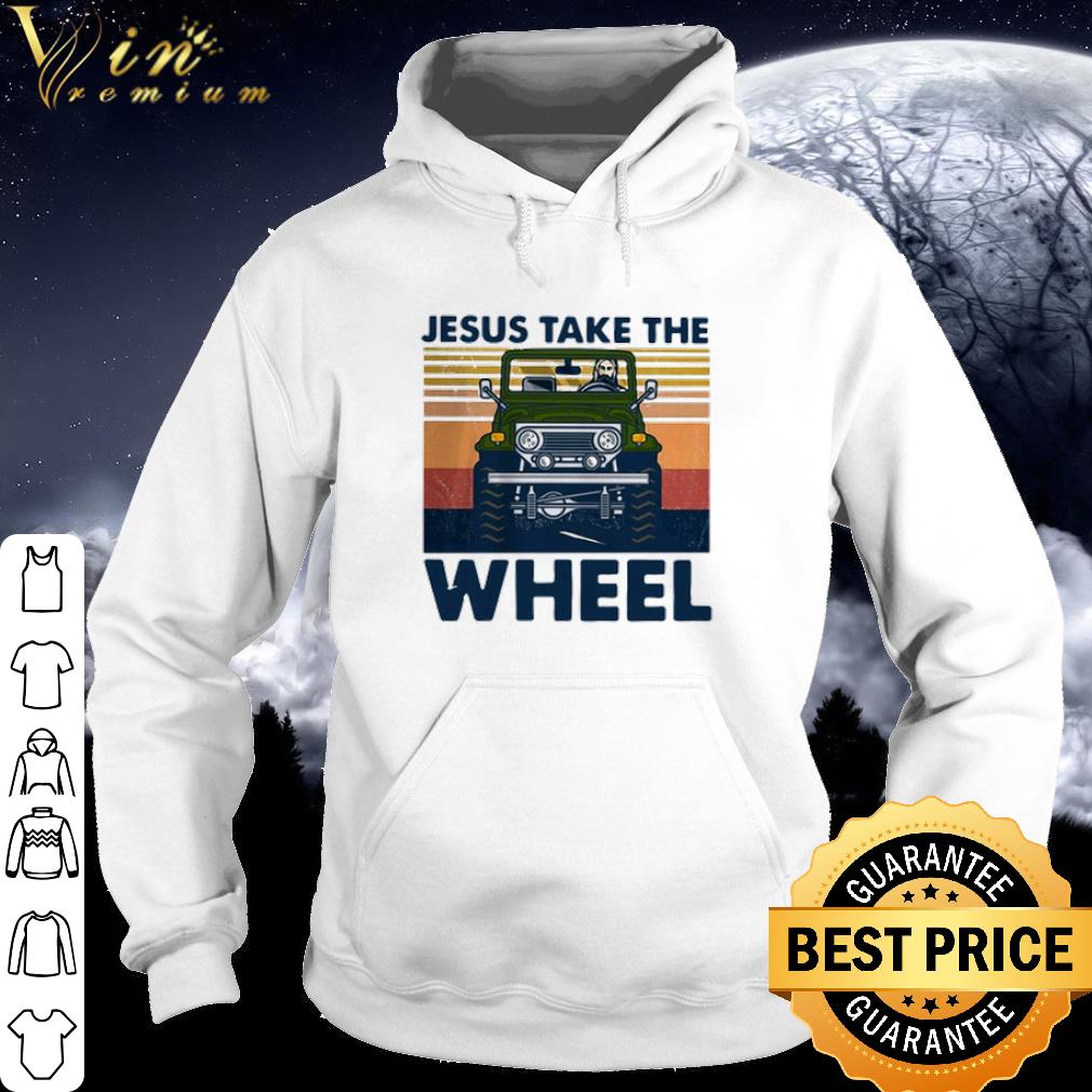Top Vintage Jeep Jesus Take The Wheel shirt