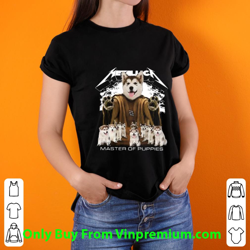 Official Husky Metallica Master Of Puppies shirt Official Husky Metallica Master Of Puppies shirt 3