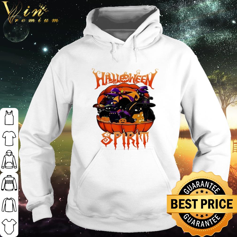 Best Black Cat Halloween Spirit shirt