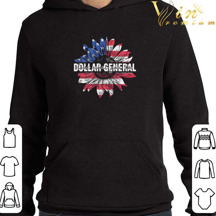 Dollar general love what you do american flag independence day shirt