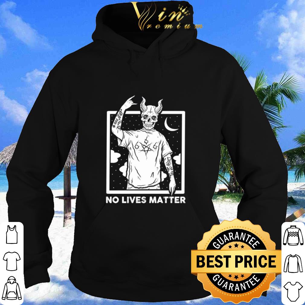 Cool Satan no lives matter shirt