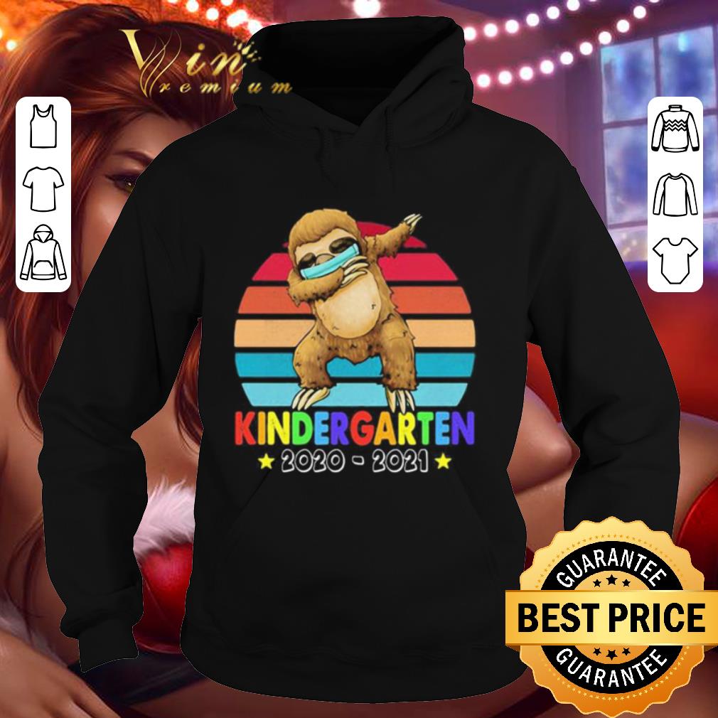 Dabbing Sloth Kinder Garten 2020-2021 Vintage shirt