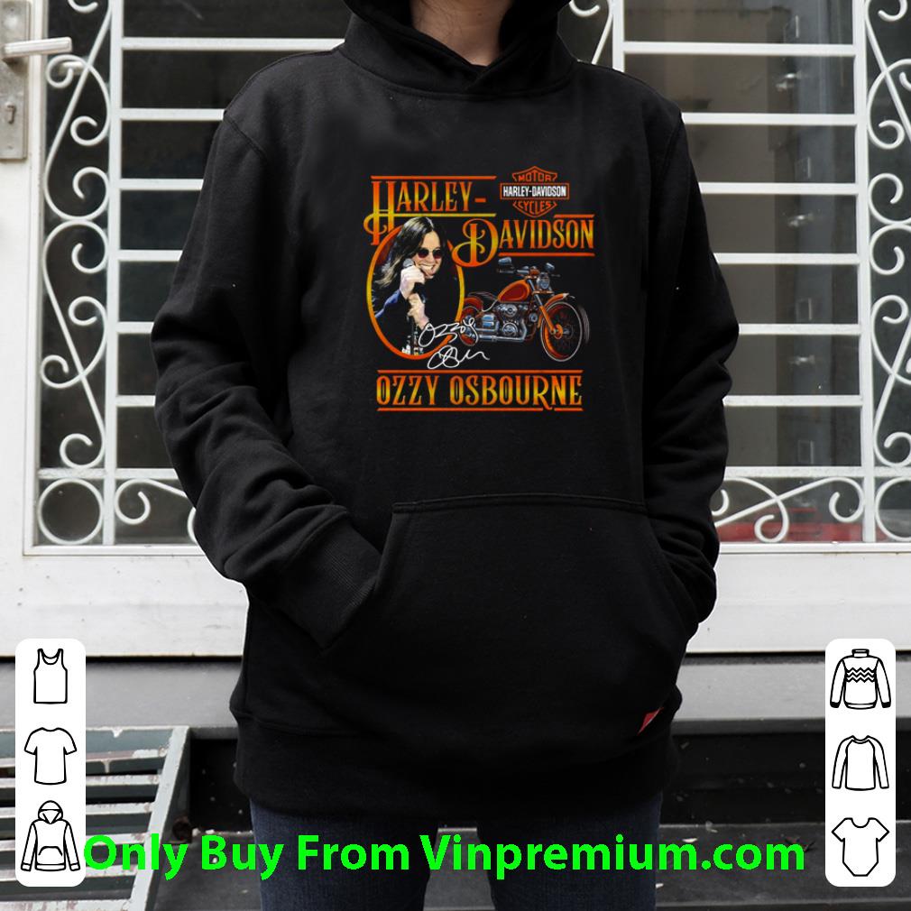 Official Motor Harley-davidson Cycles Ozzy Osbourne Signature shirt