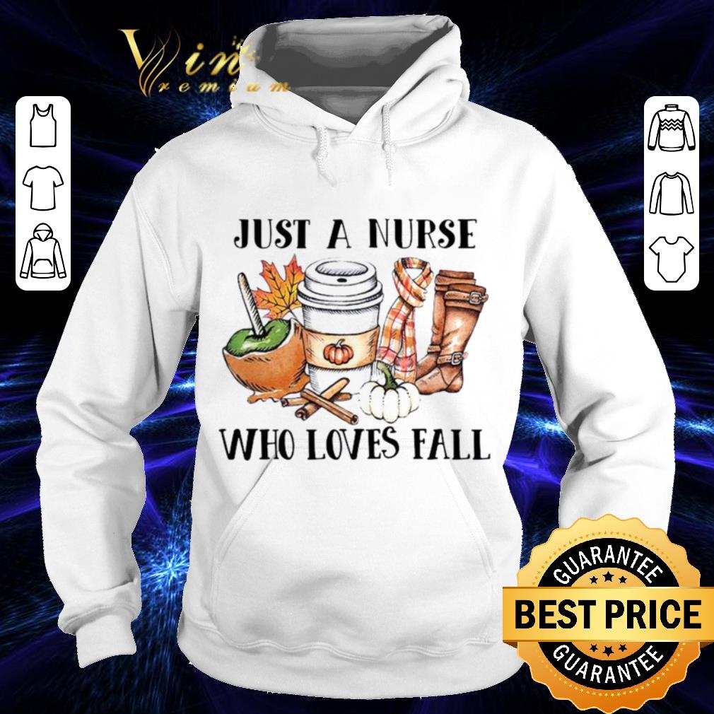Just A Nurse Who Loves Fall Halloween shirt